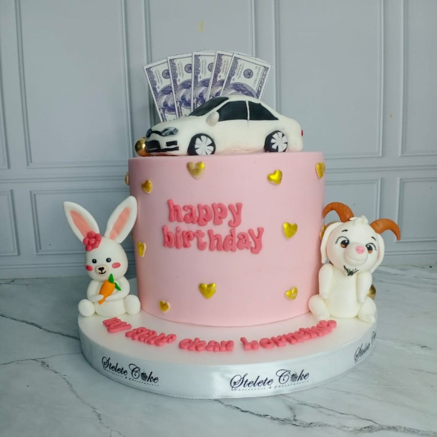 Kue Ulang Tahun/Birthday Cake/Kue Ultah Costum/Kue Ultah Tema Mobil