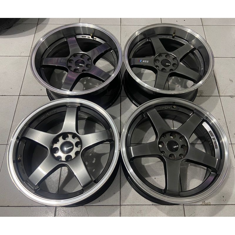 Velg Seken Ring 17 SSR R17X75/85 PCD 4X100-114,3 ET30/35 Grey Polish