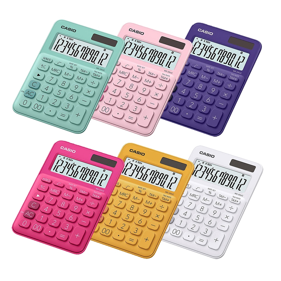 

CALCULATOR / KALKULATOR / CALCULATOR 12 DIGIT / CALCULATOR CASIO MS20UC