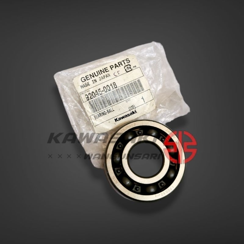 Original BEARING BALL/LAHER AS KRUK KLX KGP ORIGINAL 92045-0018