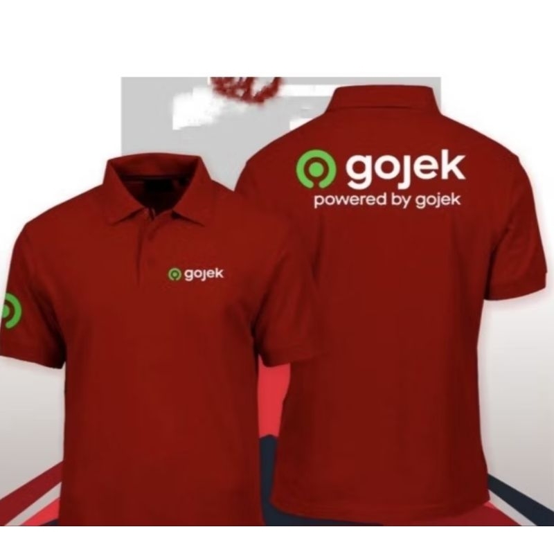 KAOS POLO DRIVER OJOL GOJEK/XXL XL L M