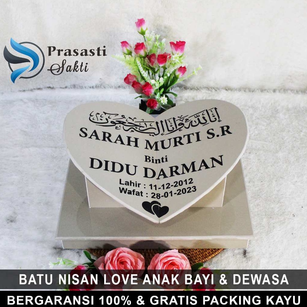 Batu Nisan Granit Makam Full Set Kijing Maesan Kuburan Love Anak Bayi Dewasa D21 KODE K8W9