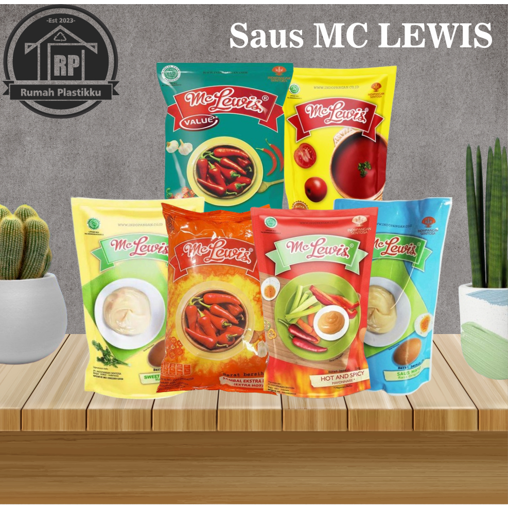 

Saus Mc Lewis / Saus Tomat / Saus Sambal / Saus Mayonaise