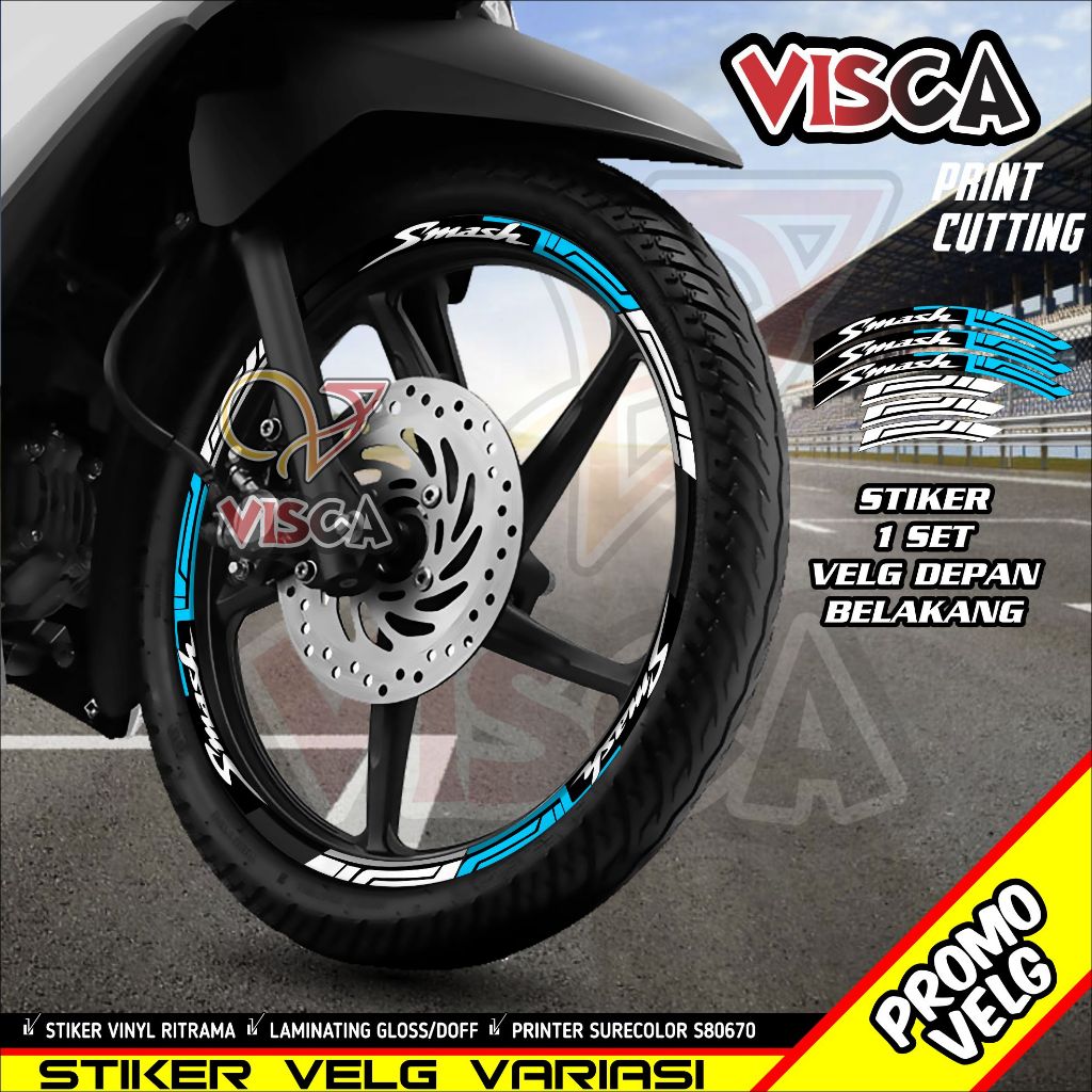 Stiker Velg List Velg Motor Stiker Velg Smash A01