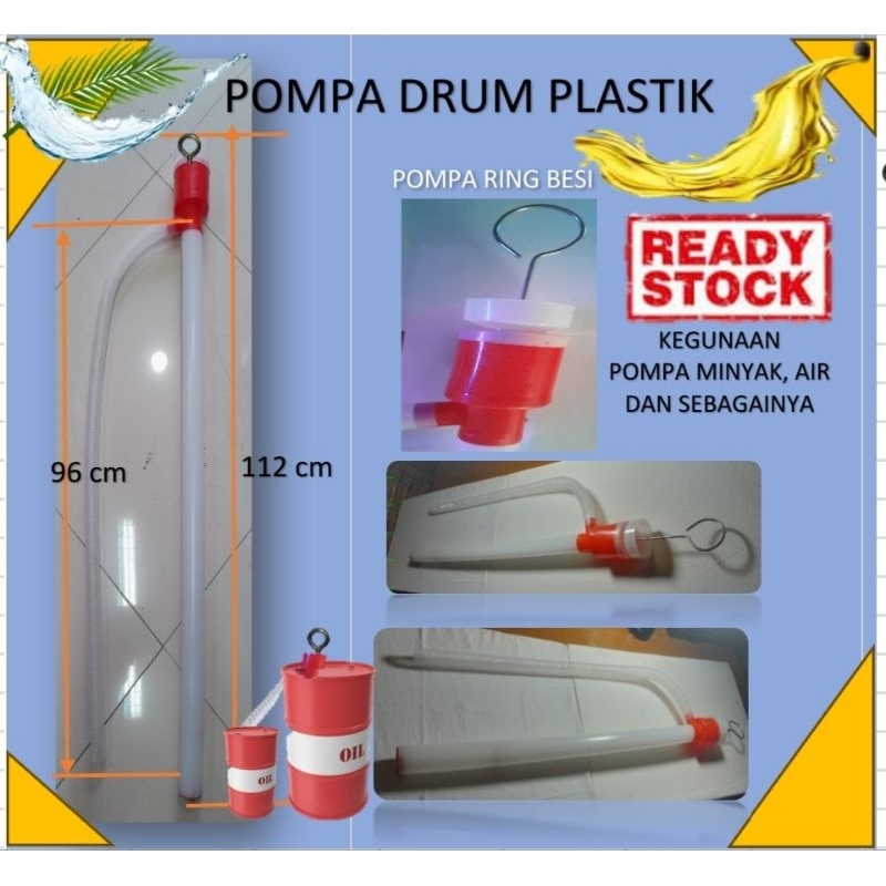 POMPA DRUM MANUAL PLASTIK