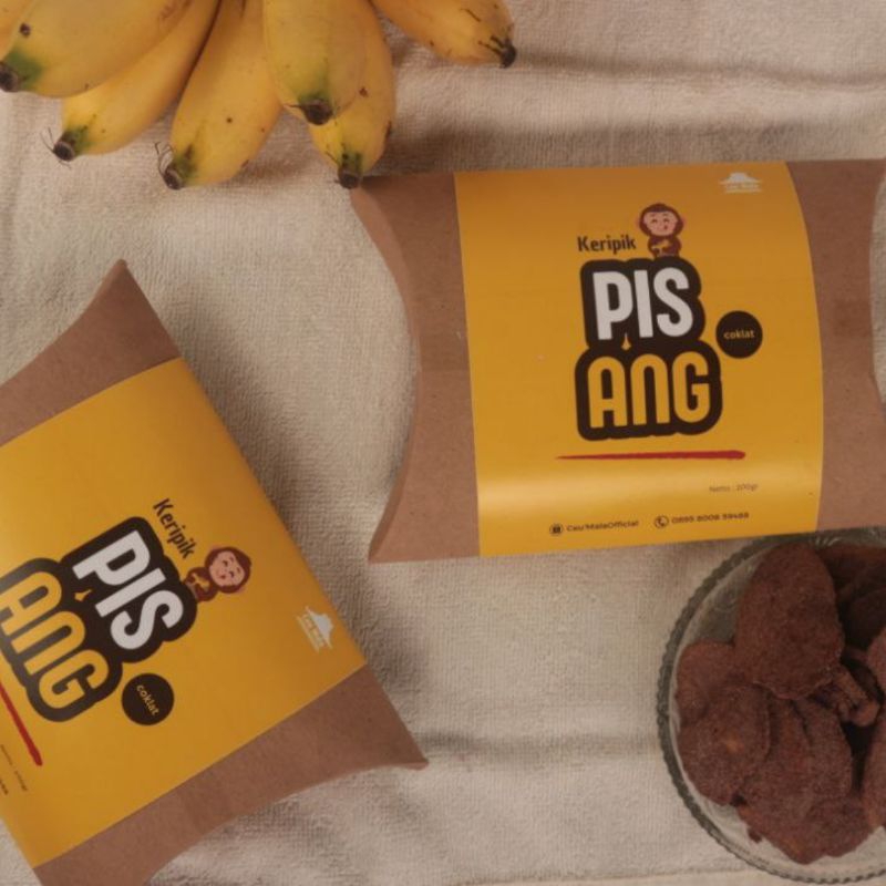 

keripik Pisang Coklat Premium Ceu' Mala 100gr