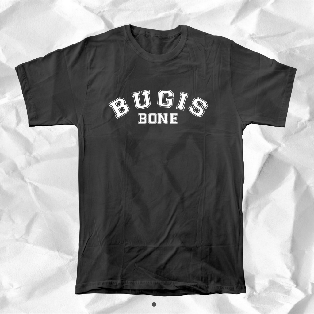 KAOS BUGIS BONE BAJU BUGIS PREMIUM COTTON COMBAD