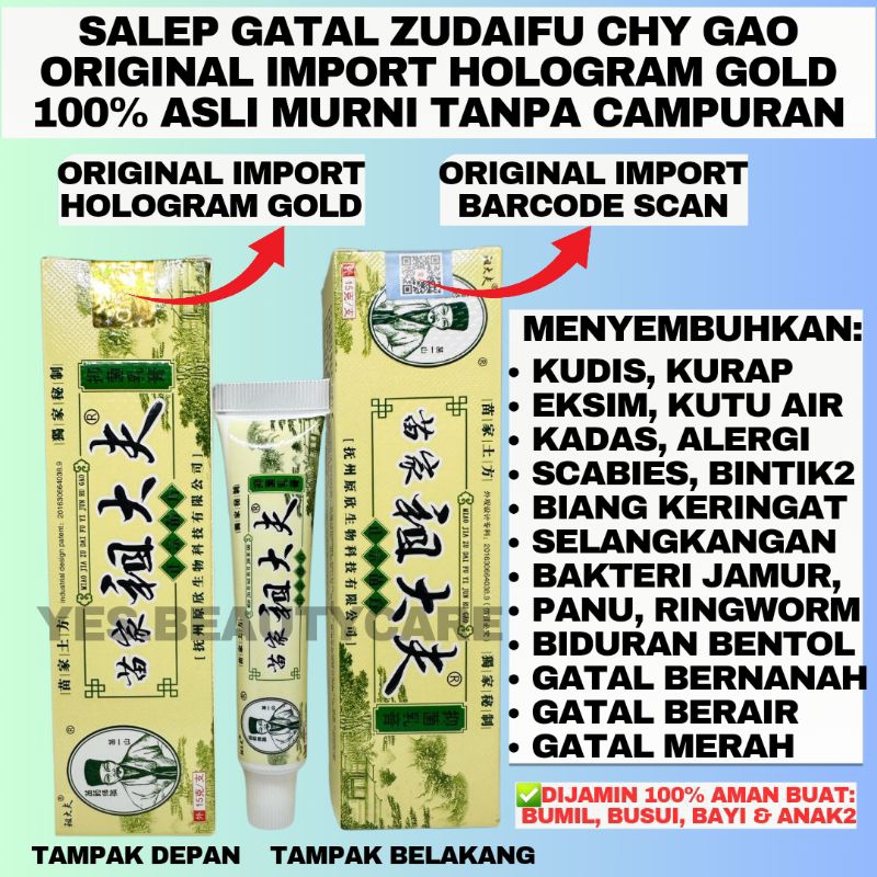 SALEP ZUDAIFU OBAT GATAL KUTU AIR EKSIM KURAP KUDIS KADAS SCABIES BAKTERI JAMUR KULIT SELANGKANGAN A