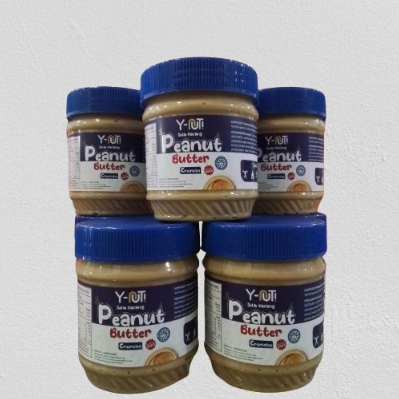 

Y-nut! Selai Kacang Peanut Butter Cruncy 340g