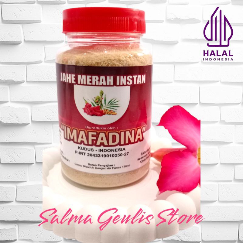 

HERBAL MURNI Jahe Merah Bubuk Imafadina Original Toples 230 Gr (Tanpa Ampas)