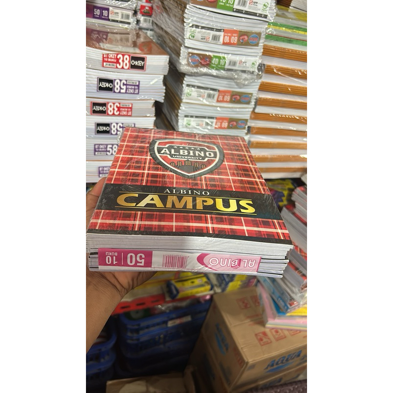 

COD buku campul albino isi 50 lembar 10 pcs