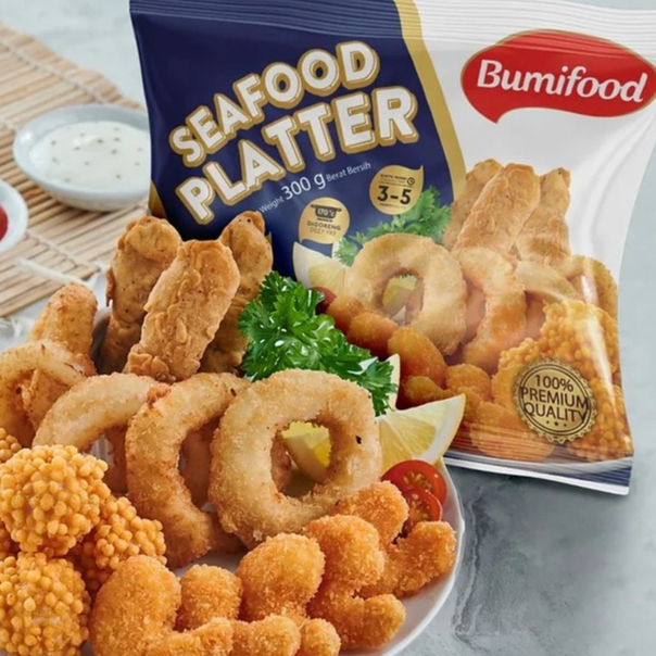 Bumifood Seafood Platter 300gram | Seafood Frozen Bumifood