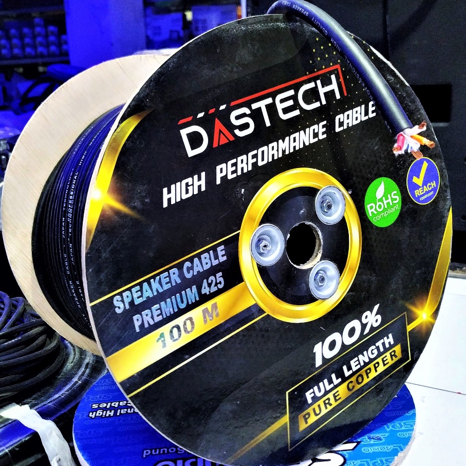 KABEL SPEAKER ISI 4 DASTECH PREMIUM 4 x 25 Kabel speaker PREMIUM DASTECH 425 meteran r SZ7