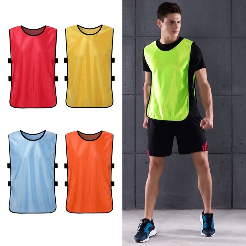 Rompi Pemain Cadangan Rompi Futsal Sepakbola Takraw Pria Wanita Rompi Karet