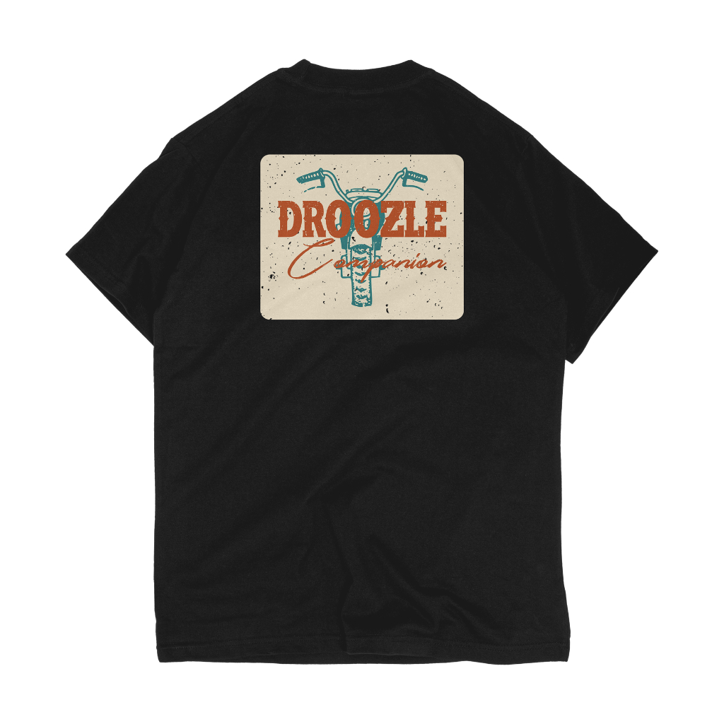 Droozle & co - tshirt - Throttle - Black