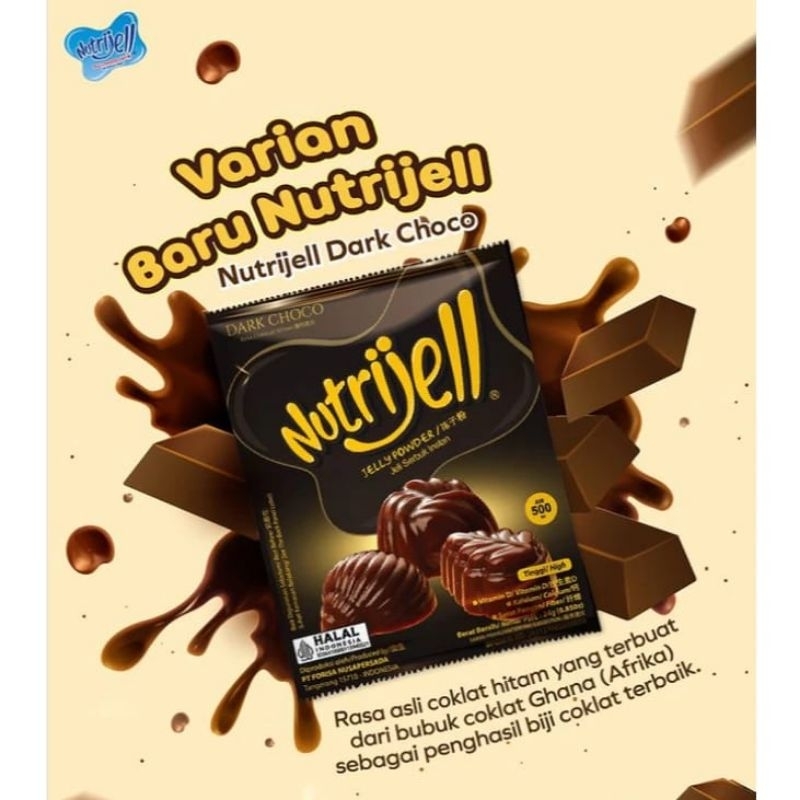 

nutrijell rasa baru Nutrijell Dark choco