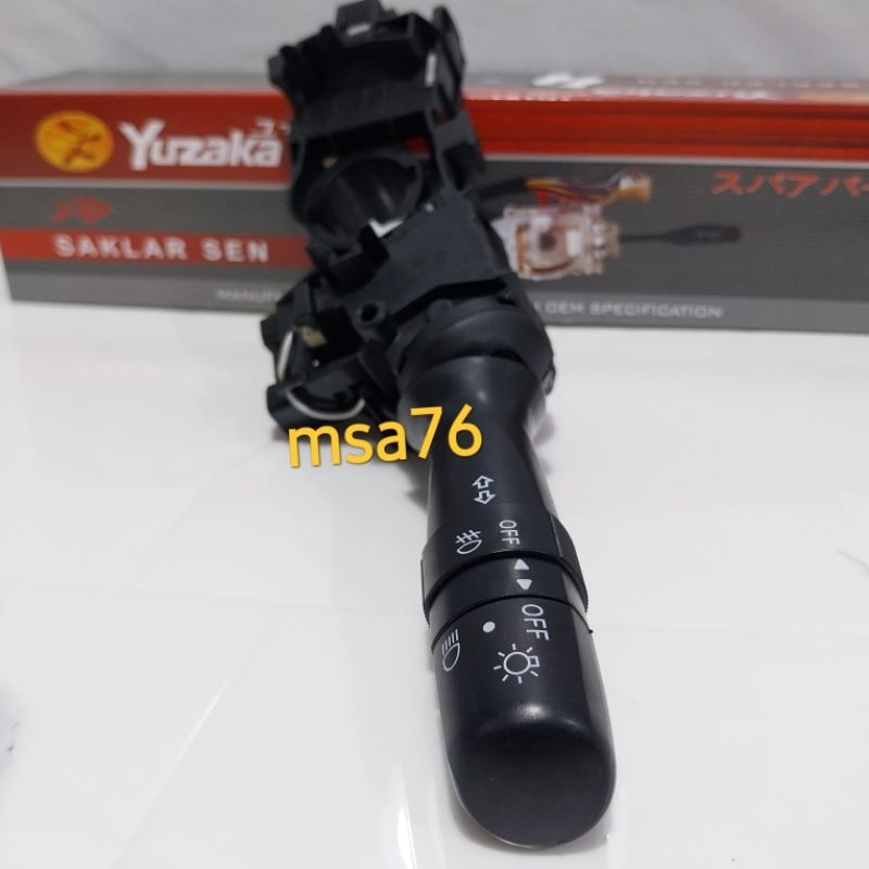 SAKLAR LAMPU / SAKLAR SEN(FOG LAMP)KIJANG INNOVA, FORTUNER OLD, HILUX DENGAN FOG LAMP. YUZAKA