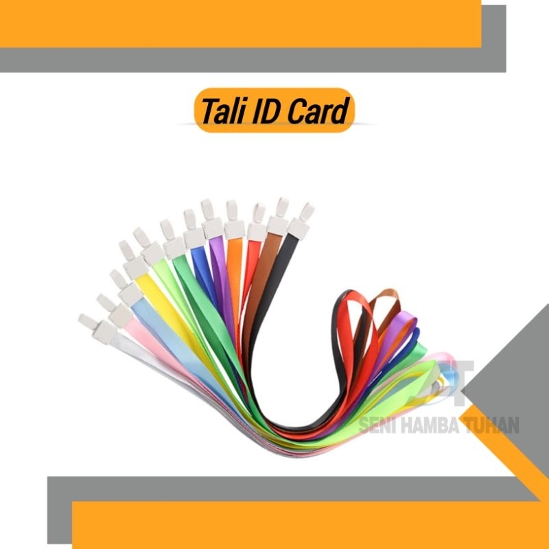 

TALI ID CARD LANYARD PULLER NAME TAG 1.5 CM Gantungan Tali ID Card