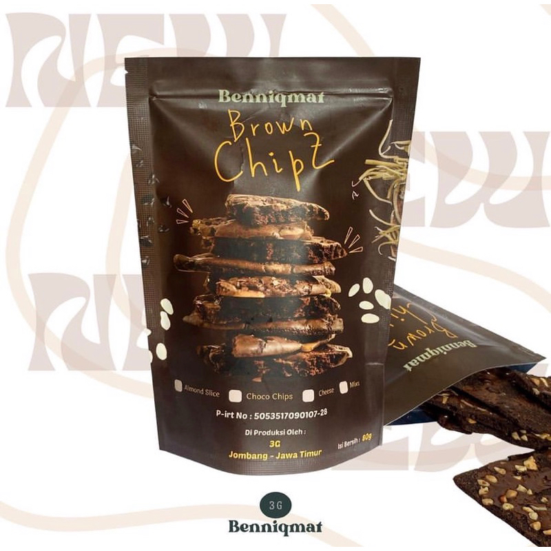 

Brownchipz / Brownies kering / Kripik Brownies / Browncips / Brownies