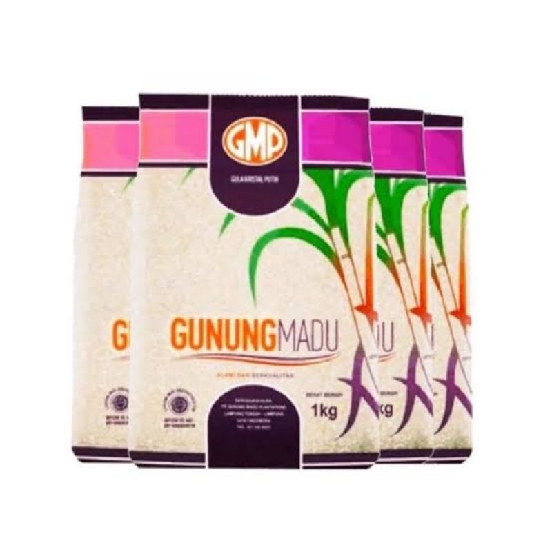 

GMP (Gunung Madu) gula GMP kemasan 1 kilogram