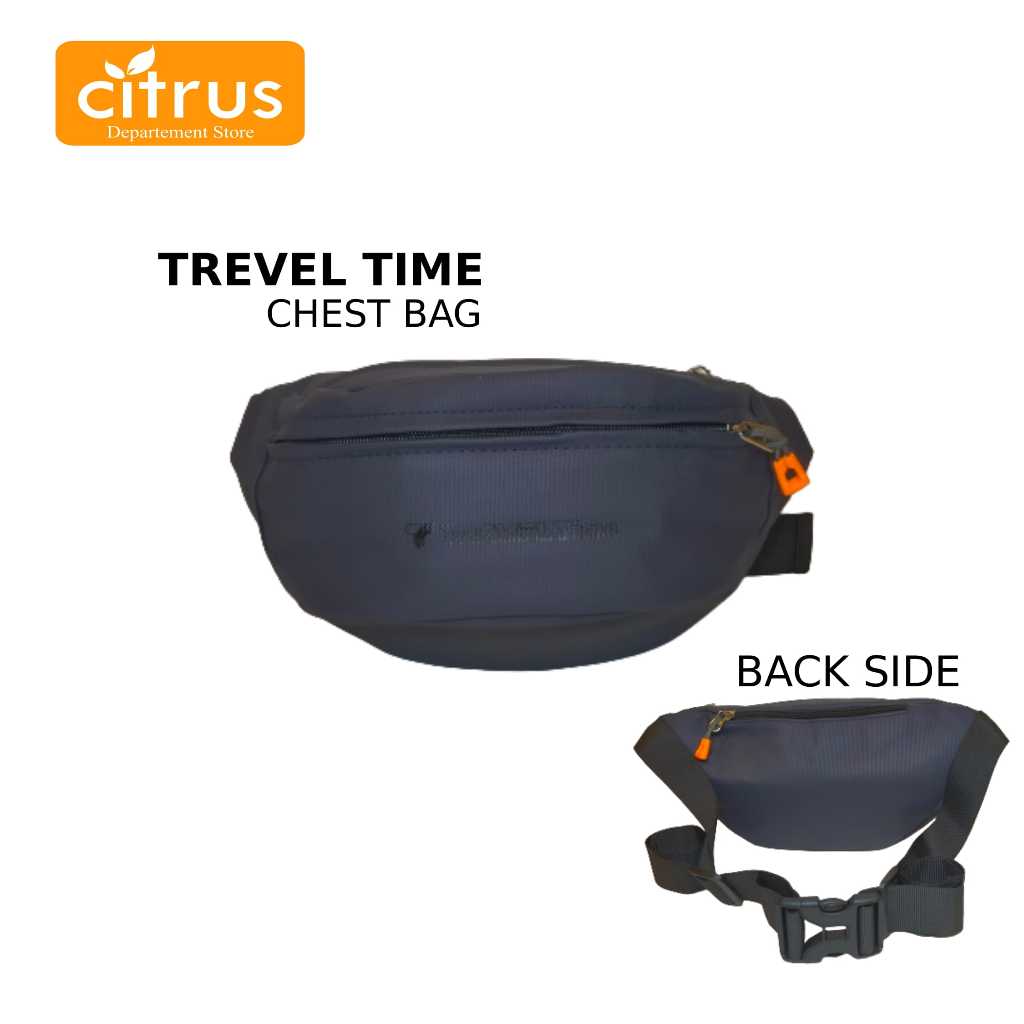Travel Time 1107 - BumBag - Chest Bag - Tas Selempang Pria