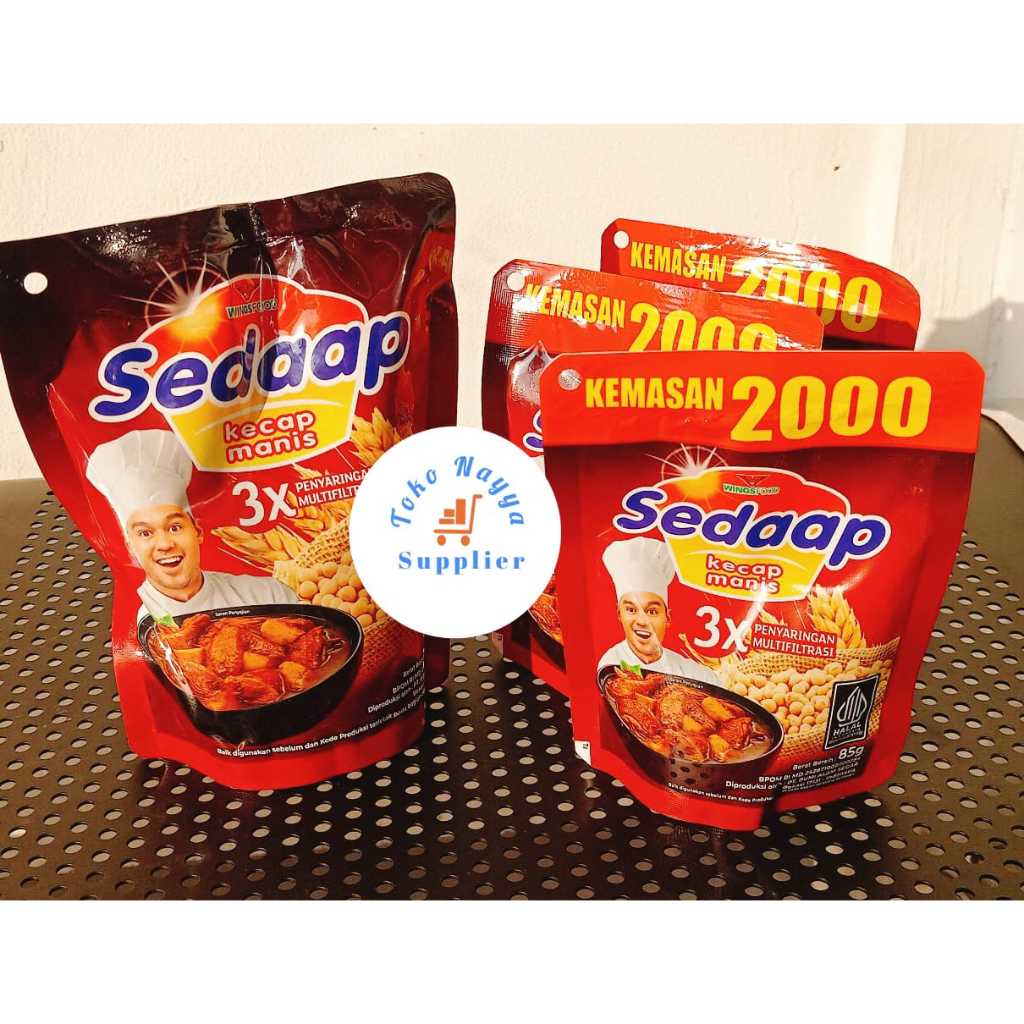 

Sedaap Kecap Manis Pouch | Varian Kemasan