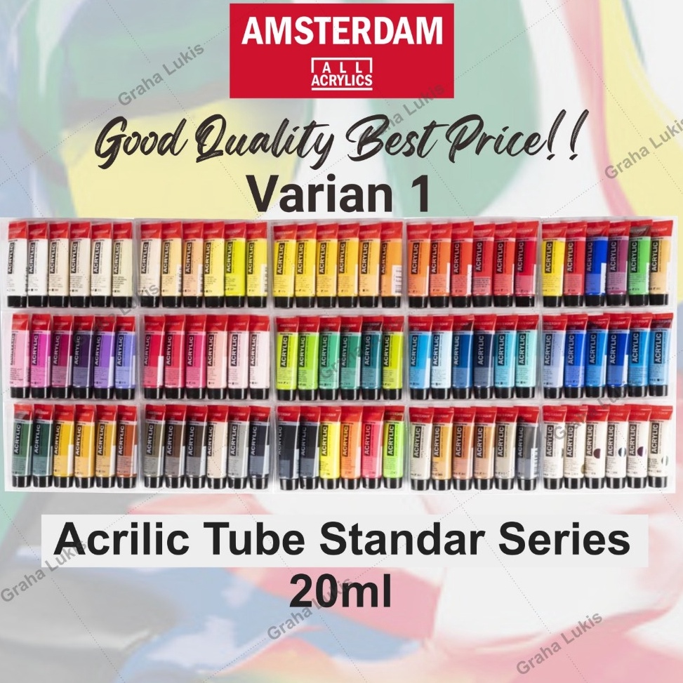 

Amsterdam Acrylic Standard Series 2ml Varian 1 Cat Akrilik 2 ml n L1G6