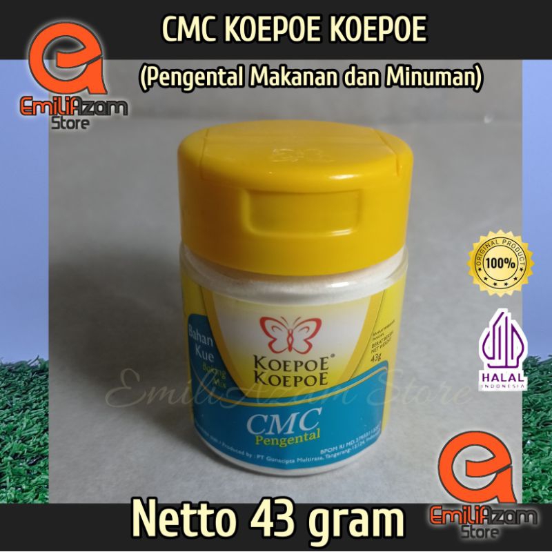 

CMC Koepoe-Koepoe / Pengental makanan dan minuman (43gr)