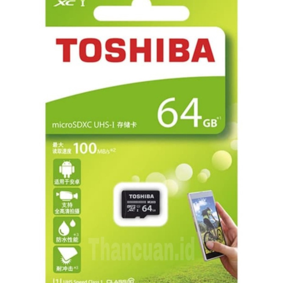 Micro SD Toshiba 64GB  Memory Card 64 GB  MicroSD Toshiba  MMC  Original