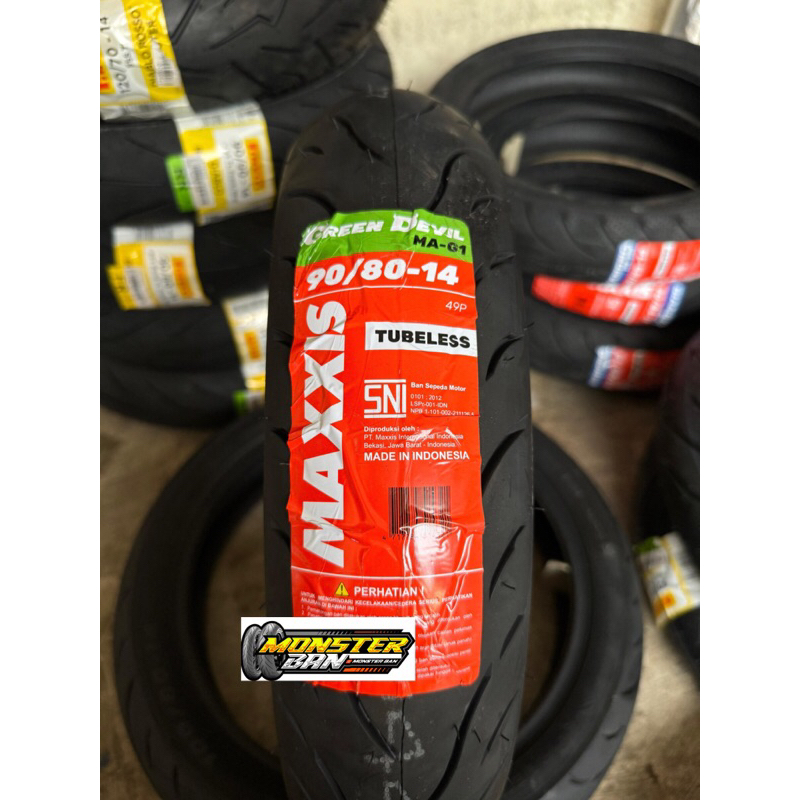 maxxis green devil uk 90/80-14