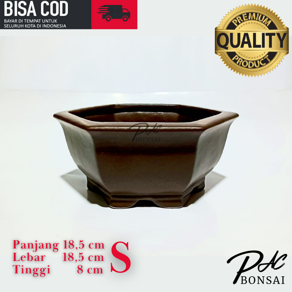 COD | Pot keramik Bonsai, Sukulen, Kaktus Aesthetic