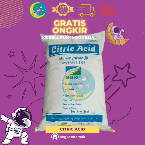 

Citric Acid - Asam Sitrat - Citrun - Sitrun - Asam Sitrun Repack 1kg