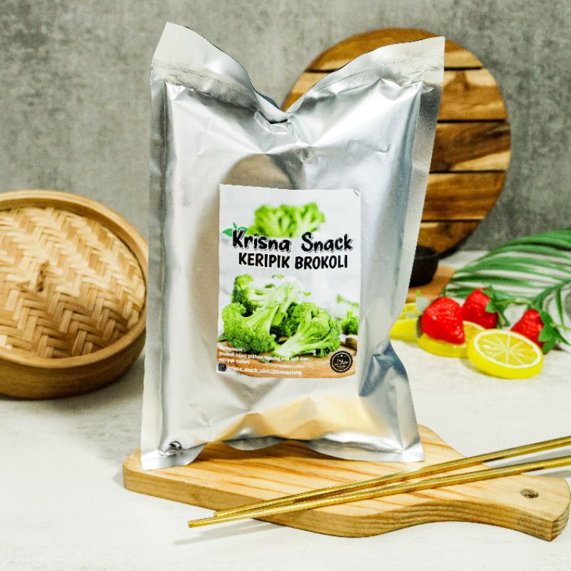 

EKSTRA PROMO KERIPIK SAYUR BROKOLI HIJAU FOIL
