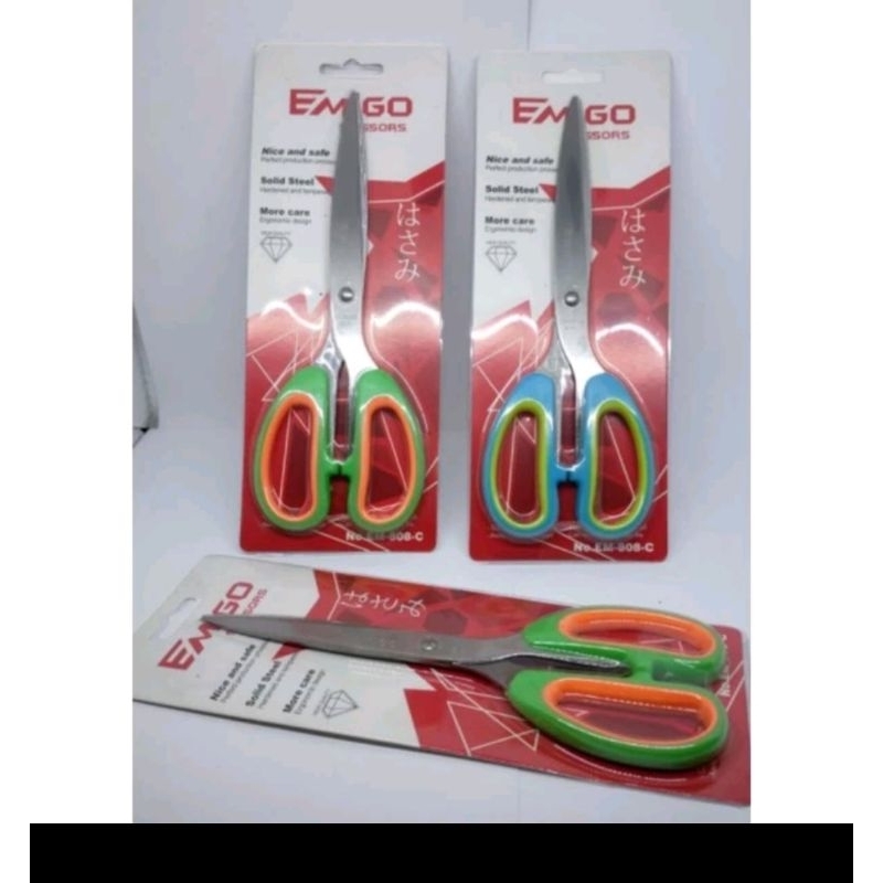 

gunting emigo besar warna karet Dan. Montana