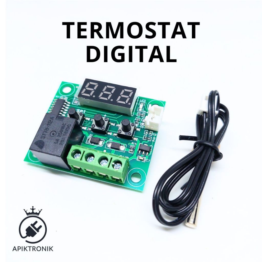 

DIGITAL TERMOSTAT DIGITAL Pengatur Suhu/Temperatur Otomatis Model w1209