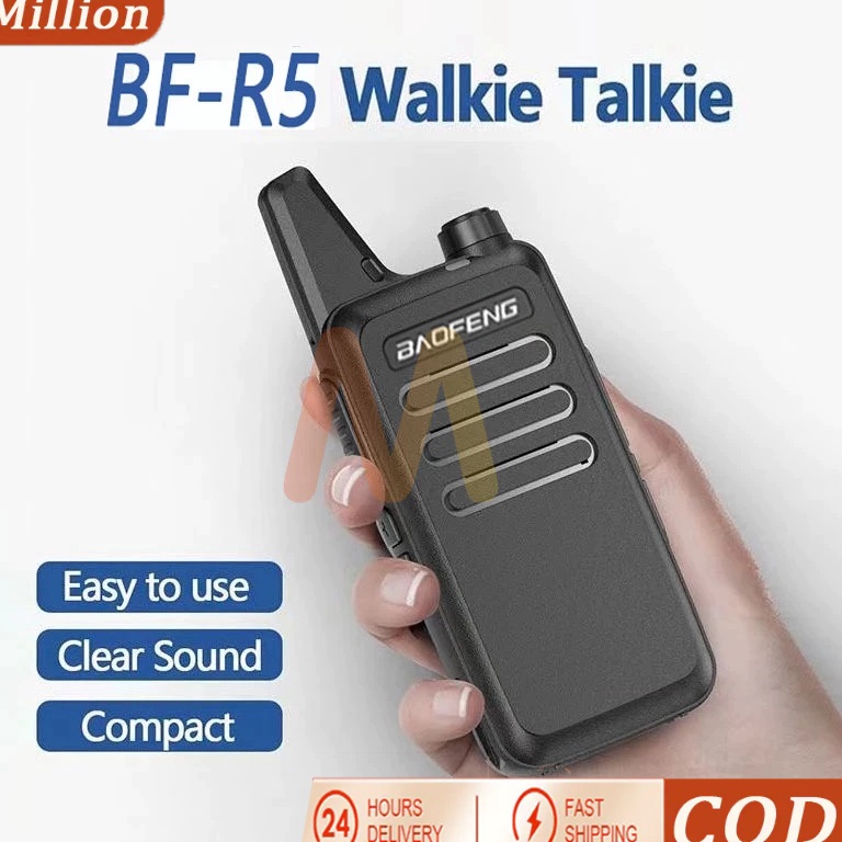 CODR5 Walkie Talkie Jarak Jauh 1kmMax HT Wlan UHF 12 Units Handy Talky Waterproof Portable With Char
