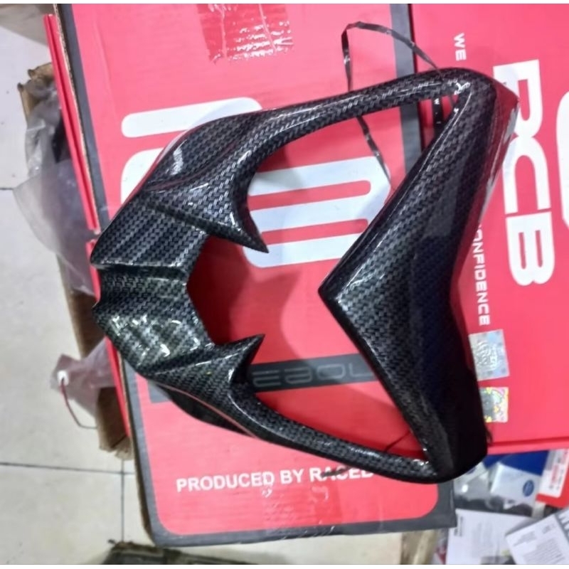 cover lampu Vixion Nvl Carbon