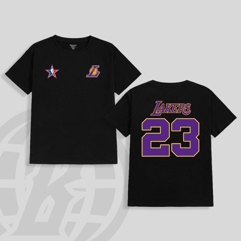 LA LAKERS 23 LOS ANGELES LAKERS NBA JERSEY BASKETBALL T-SHIRT KAOS BOLA BASKET | KAOS OLAHRAGA | KAO