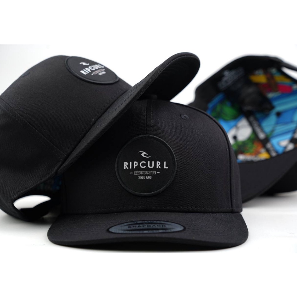 Topi Snapback Original Import RIPCURL Baseball Cap Distro Unisex Pria Wanita Premium KODE I9U4
