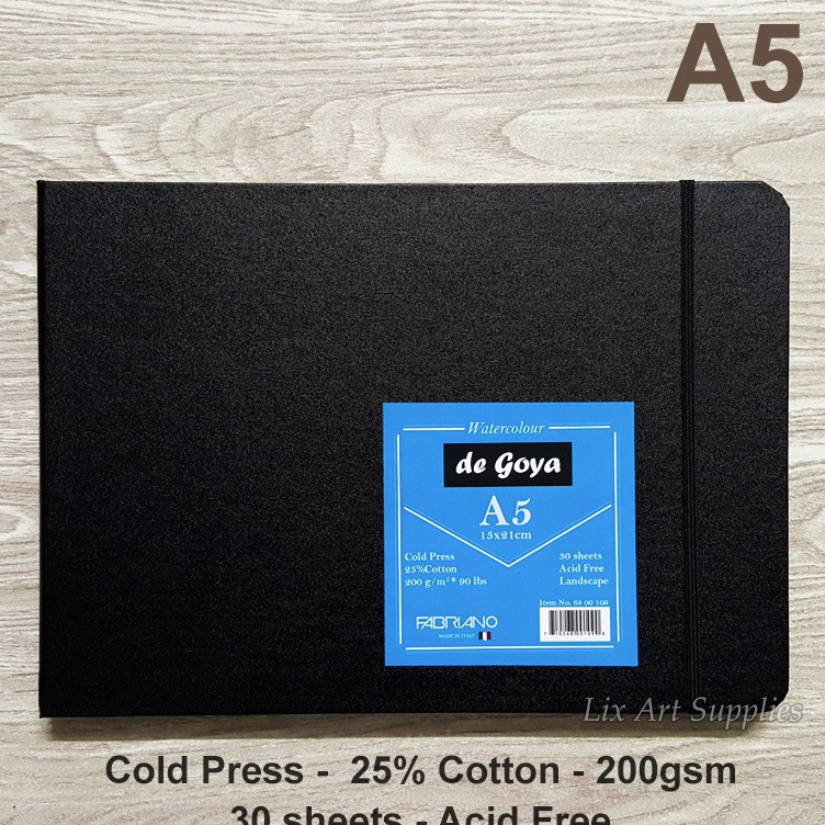 

De Goya Watercolor Book Stitched A5 3 sheets 2gsm x T6G9