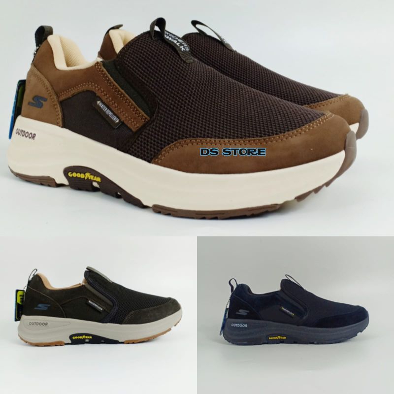 SKECHERS GOWALK OUTDOOR/SEPATU SKRCHERS GOWALK OUTDOOR/SEPATU PRIA