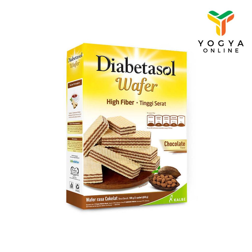 

Diabetasol Wafer Chocolate 100 Gr