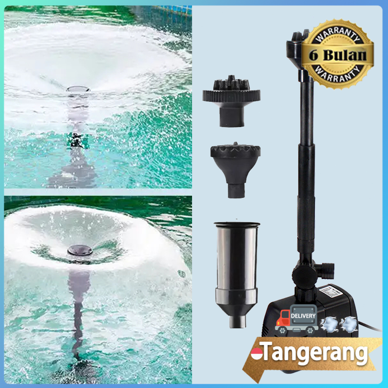 Pompa Air Mancur Kolam Koi Kabel 7 Meter Air Terjun Kolam Ikan Koi Mesin Pompa Air Mancur