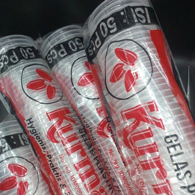 gelas plastik cup es teh jumbo ukuran 22oz gelas plastik