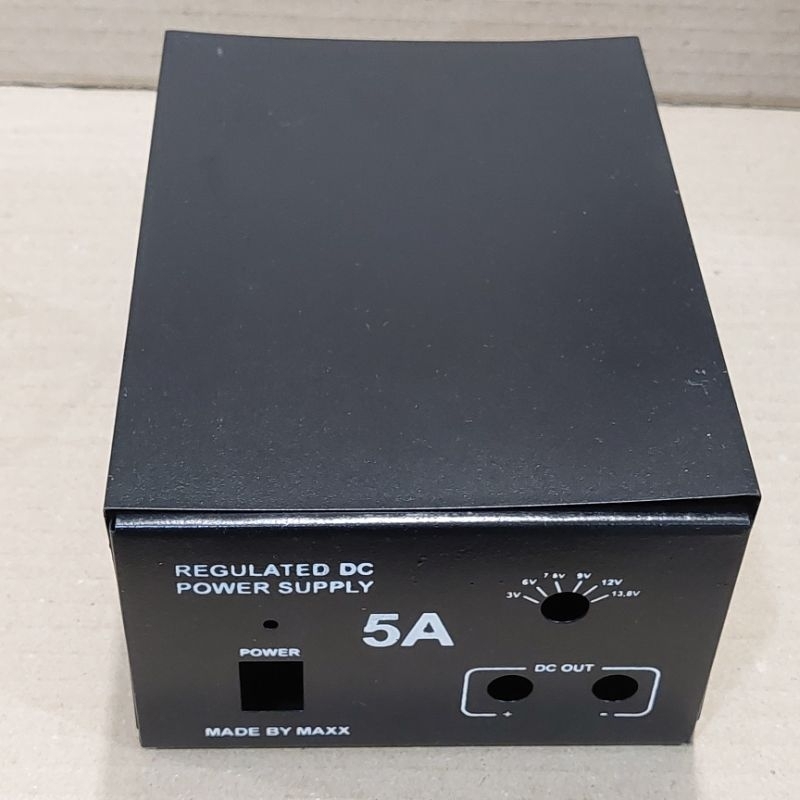 Box Adaptor 5 Ampere bahan Plat besi
