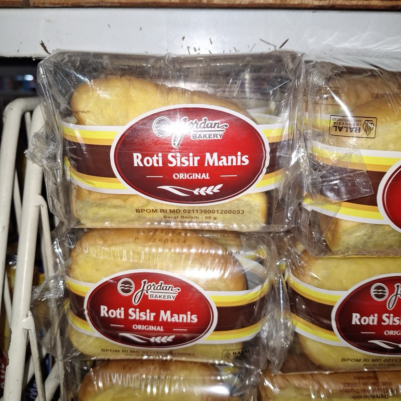 

Jordan Roti Sisir Manis Original 5x50gram