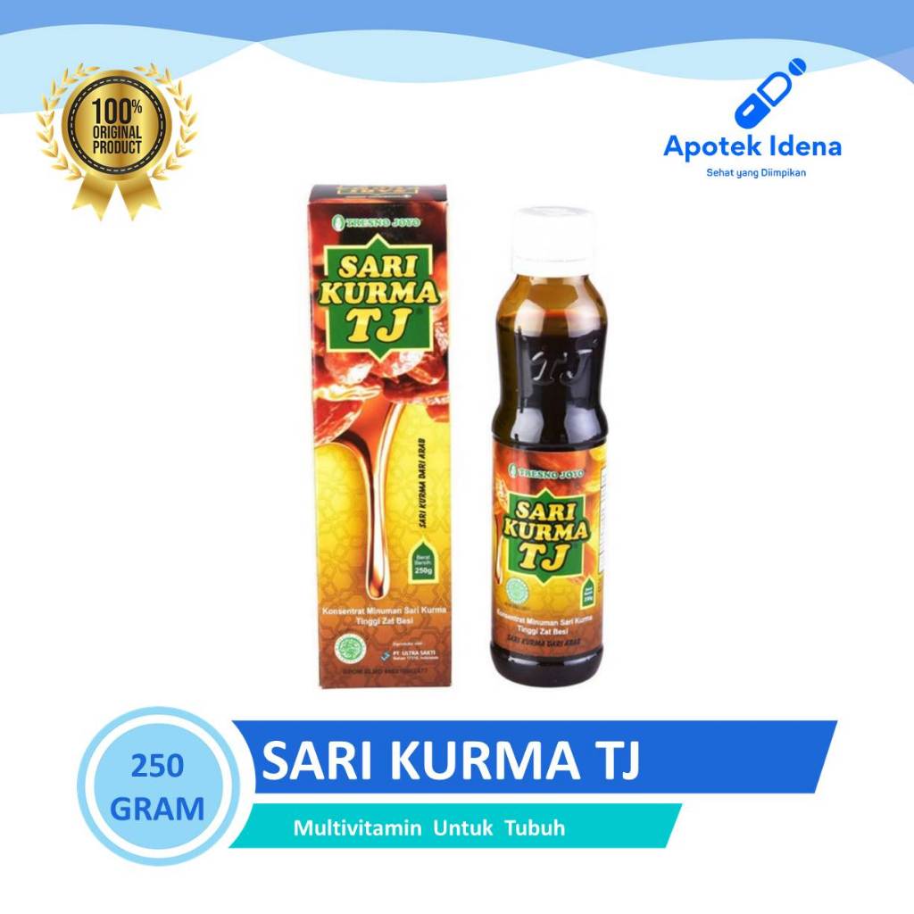 

BISA COD/INSTAN/SAMEDAY SARIKURMA TJ 250 GR/Tresnojoyo/Sari Kurma/Tambah Trombosit Stamina