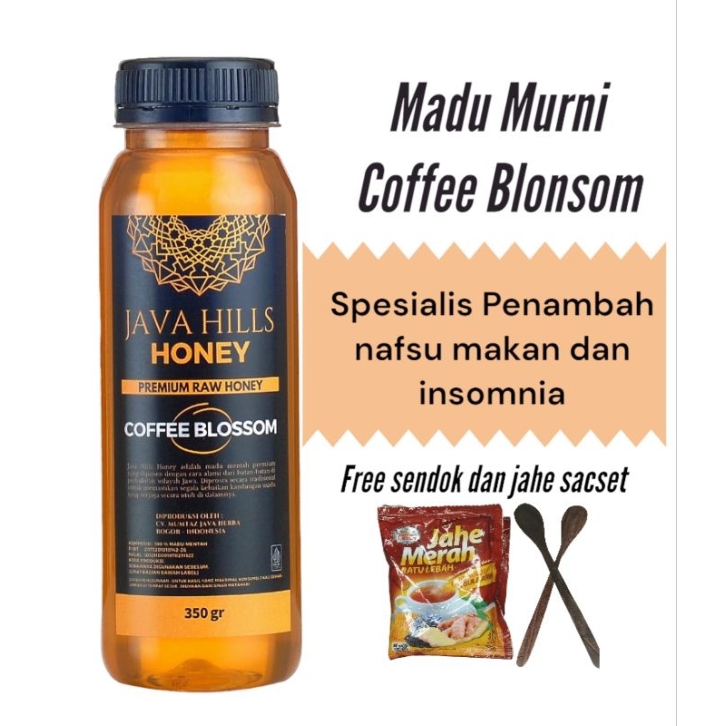 

Madu Coffee Blossom Murni 100% Asli Javahills Lolos Uji Lab Raw Honey Kopi Mumtaz Java Hills Ori Coffee Alami Multifora 320gr