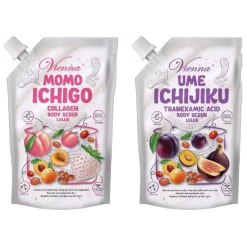 Vienna Body Scrub Lulur - Pouch