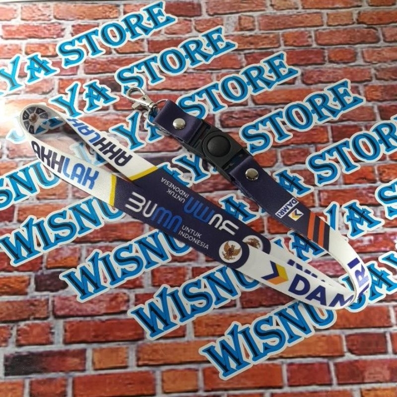 

lanyard tali idcard layer tali gantungan damri BUMN